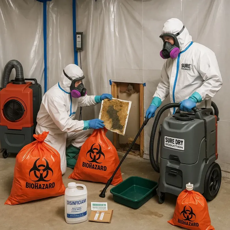Contaminated Water Handling Protocols process in Richmond Hill, GA