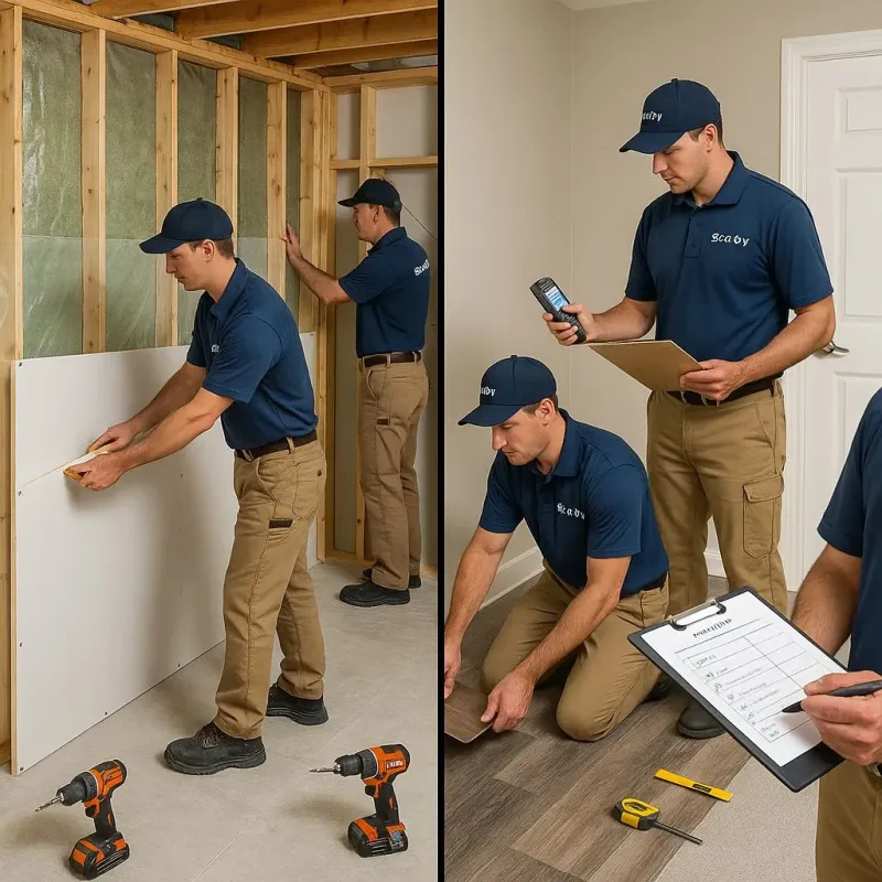 Repairs and Reconstruction process in Richmond Hill, GA