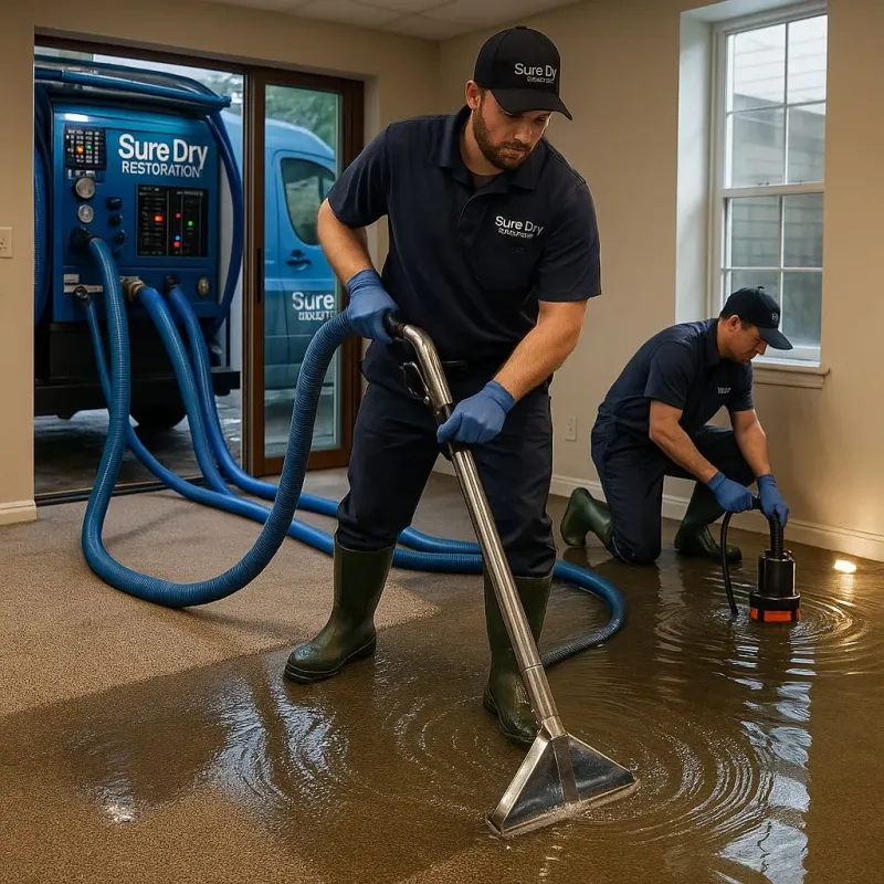 Water Extraction and Removal process in Richmond Hill, GA